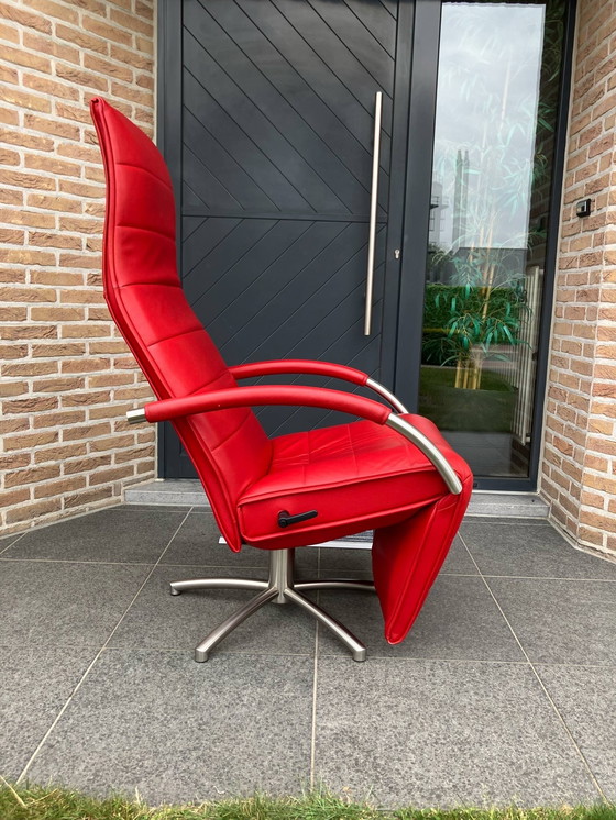 Image 1 of Jori Mensana Relax Large Mono-Move, Rood Celia Cherry Leder