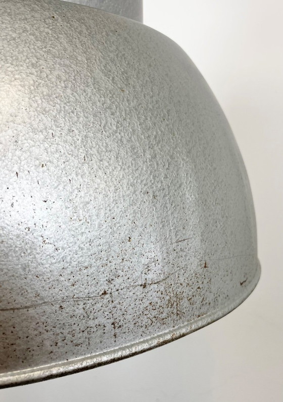 Image 1 of Industrielle polnische Fabrik-Hängeleuchte von Mesko, 1970er Jahre