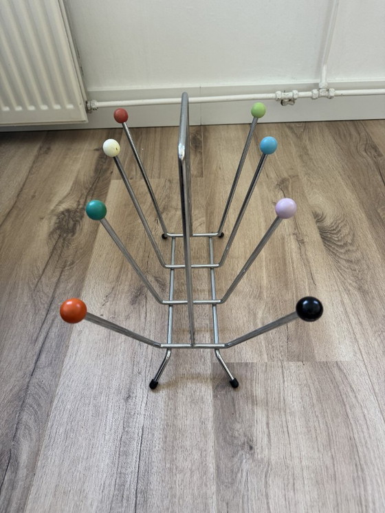 Image 1 of Charles and Ray Eames Style Magazine Rack - Atom