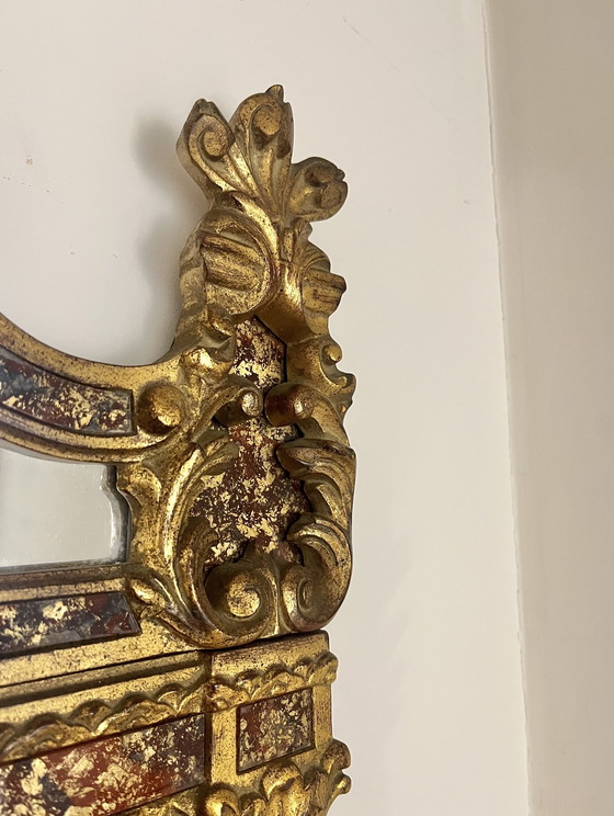 Image 1 of Luxury vintage DeKnudt mirror 125x65cm