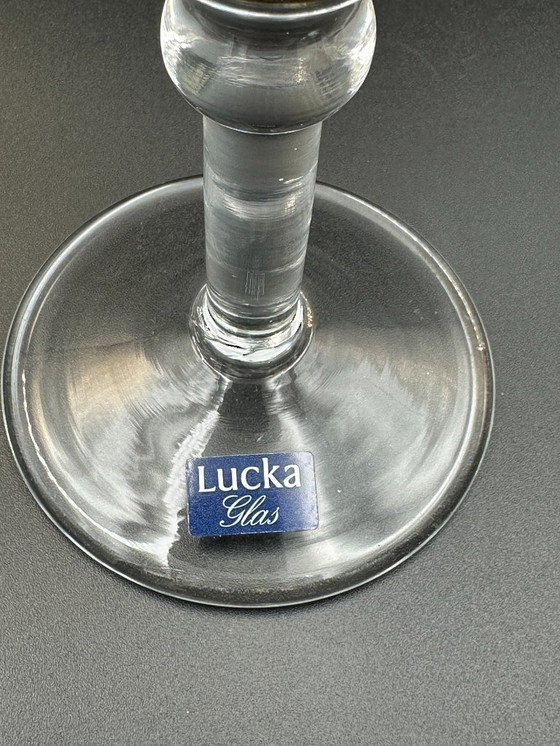 Image 1 of Lucka Glass Candlestick