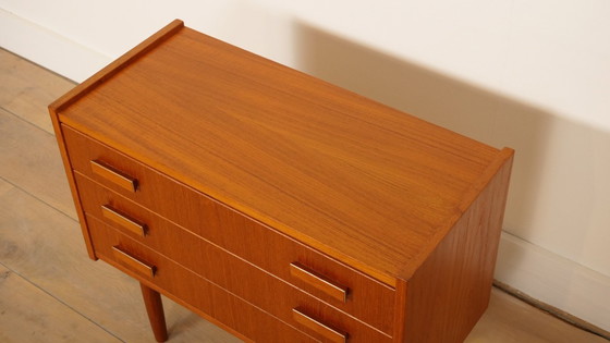Image 1 of Vintage chest of drawers | 3 drawers | Bedside table
