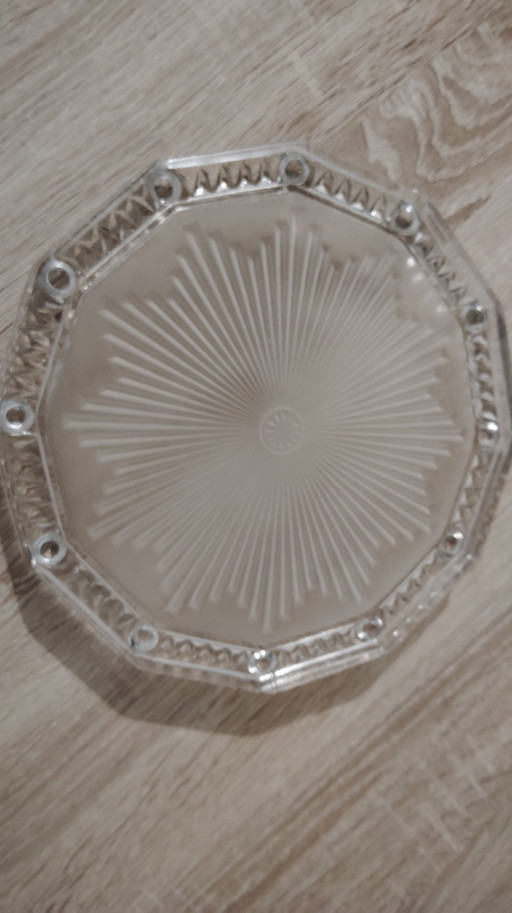 dessous de plat en verre