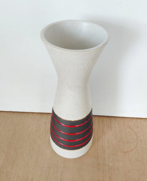 Jasba Keramik Retro Vase 602/28 Sixties Diabolo Fat Lava – vazen, Ceramic (photo 2 of 11)