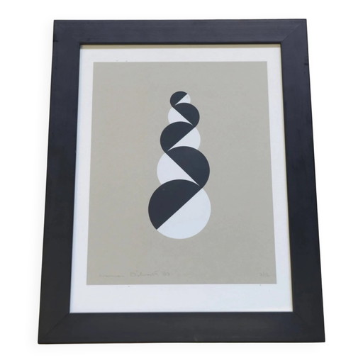 Serigrafia numerata 7/12 di Norman Dilworth 2007