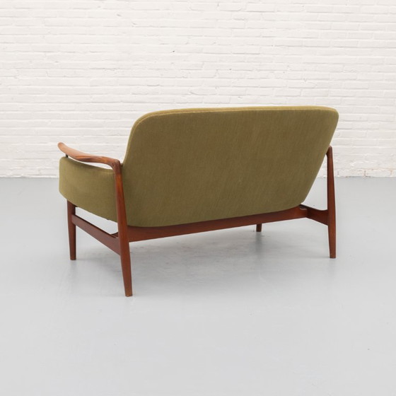 Finn Juhl NV-53 Two-seater sofa Niels Vodder 50's – 2 seaters, Wood (photo 6 of 16)