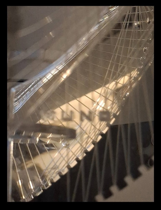 Image 1 of Set aus 2 Muno 'The Wire' Wand-/Tischlampen – Space Age (Paul Secon Stil)