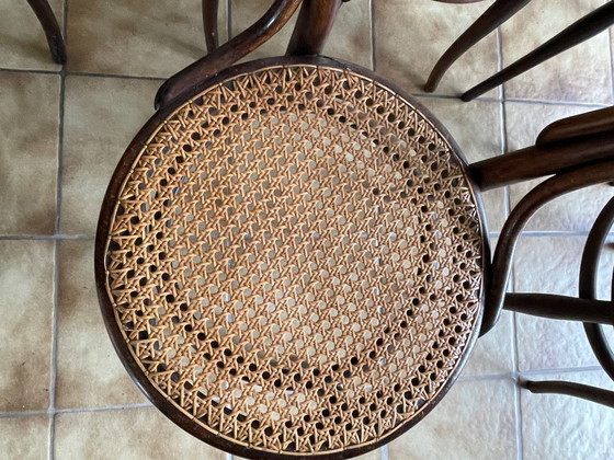 Image 1 of Thonet eetkamer inclusief 6 stoelen n°14