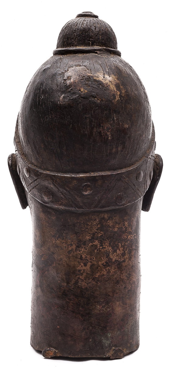 Image 1 of Bronzen kop