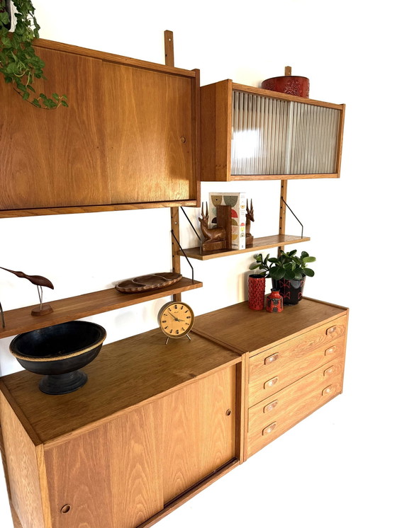 Image 1 of Système mural modulaire vintage XL, Preben Sorensen '60