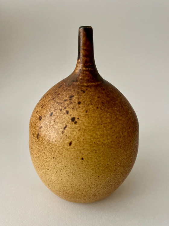 Image 1 of Otto Zeeger's glazed earthenware vase 1970s