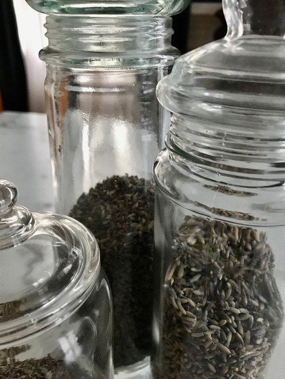 Image 1 of Glass candy jars