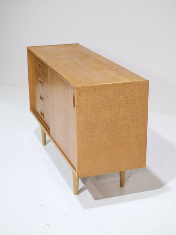Image 1 of Sideboard with drawers Danish vintage oak