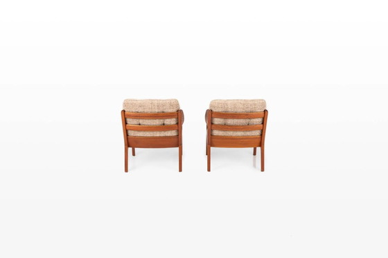 Poltrone di Ole Wanscher per France & Son, anni '60, set di 2 – Wool, Cotton, Scandinavian (photo 5 of 14)