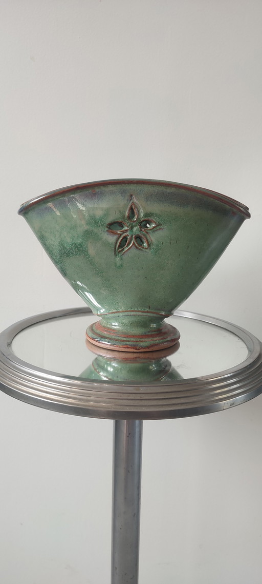 Jean-Pierre Prud'homme Openwork Stoneware Planter Vase – vazen, Ceramic (photo 2 of 15)
