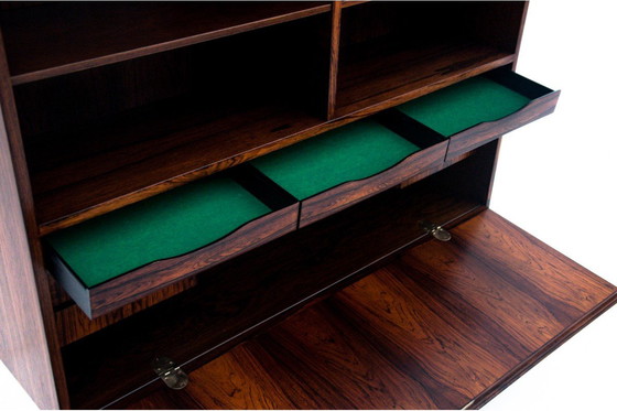 Image 1 of Regal aus Palisanderholz, entworfen von Omann Jun, Dänemark, 1960er Jahre.