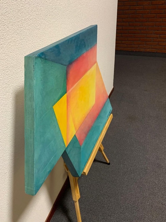 Opera d'arte da parete di Willem Hesseling. – Decorazioni murali, Wood (photo 6 of 6)