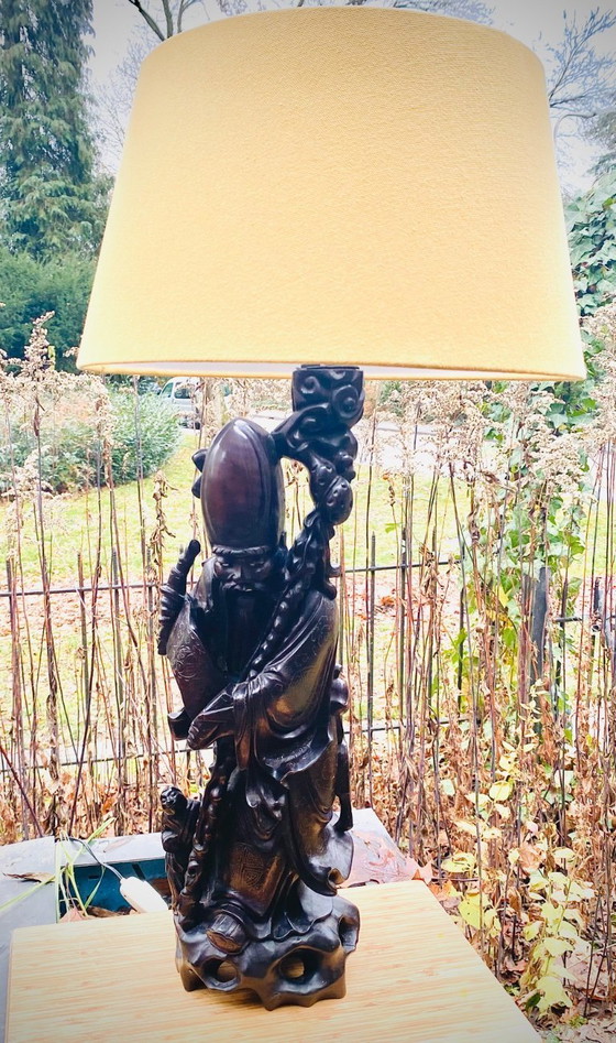 Image 1 of Grote Chinese Tafellamp 