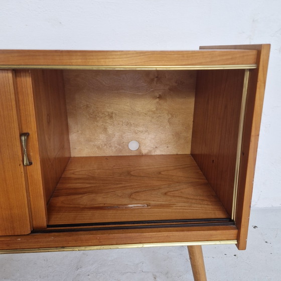 Mid Century TV Cabinet – TV furniture, Metal, Wood (photo 6 of 6)
