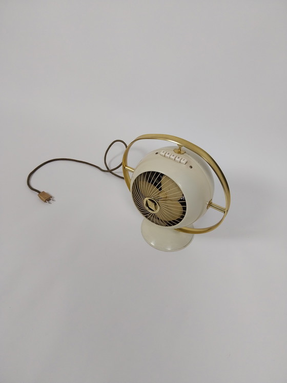 Image 1 of Vintage Prometheus Tafelventilator/Verwarming, Jaren 50