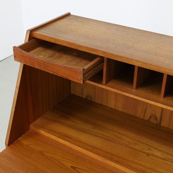 Image 1 of Vintage Danish Chest of Drawers/Secretaire Teak, 1960S