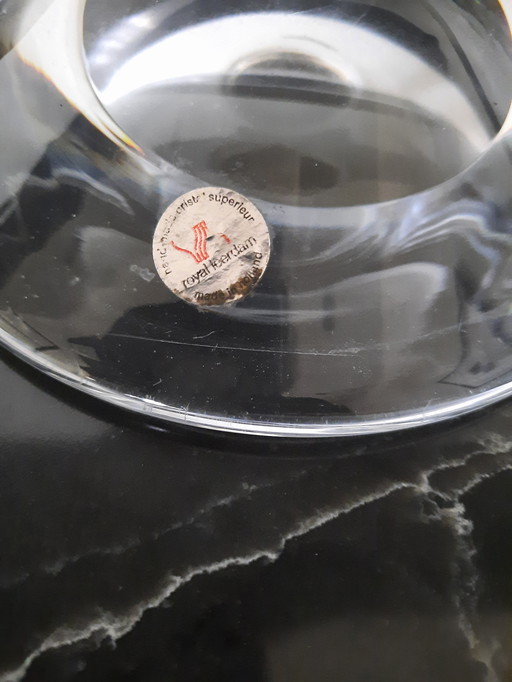 Glasleuchte Leerdam Glas