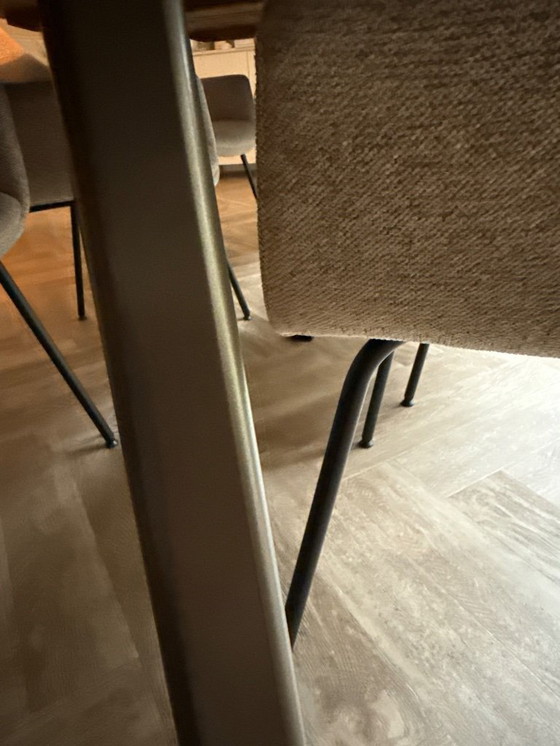 Image 1 of Danish oval dining table 265x115cm