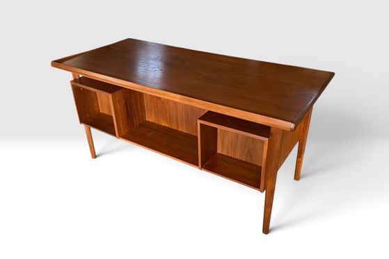 Peter Løvig Desktop in teak for Hedensted Møbelfabrik – Wood (photo 4 of 14)