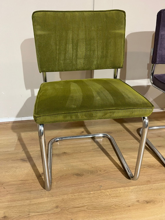 Image 1 of 3x Sedie da pranzo Zuiver Ridge Rib Kink - Design - Ottime condizioni