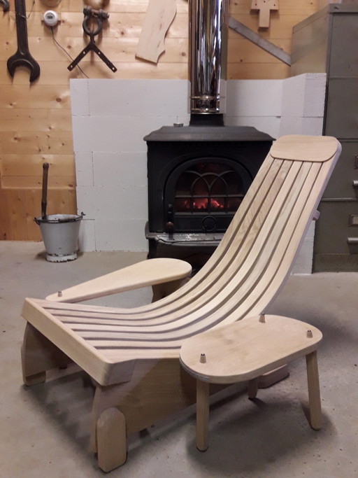 Handmade designer armchair
