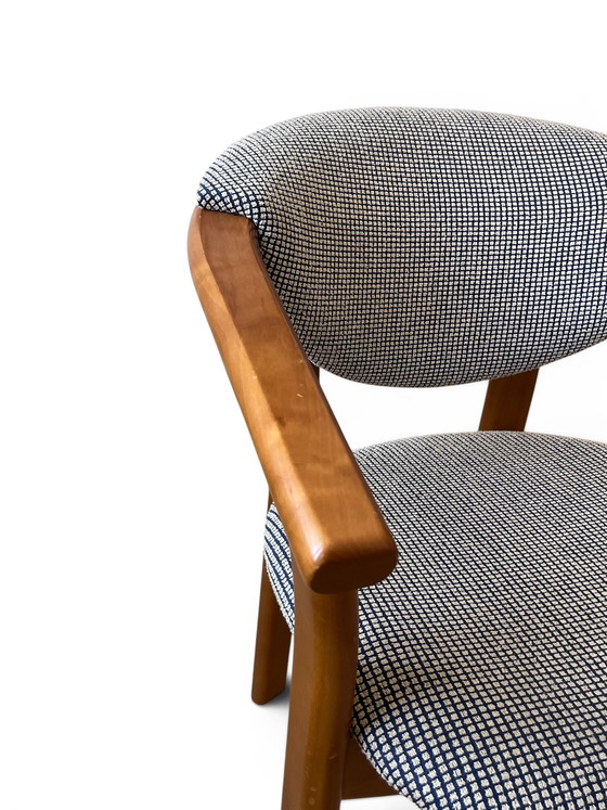 Image 1 of 4x Esszimmer Stuhl Chair - Danish Design - Mid Century - Massiv Holz