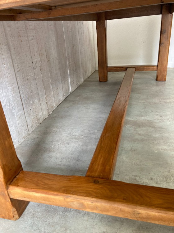 Normandische Boerderijtafel 219x94cm – Eettafels, Metal, Wood (photo 9 of 15)