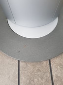 Vloerlamp Axo B lux grijs/antraciet. 