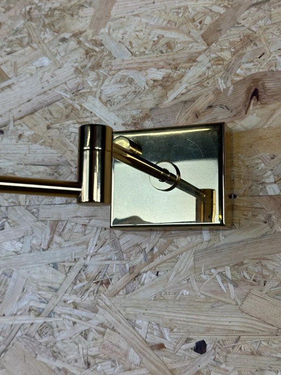 Image 1 of Lámpara de pared articulada años 60 y 70 de latón Relco Made in Italy Design