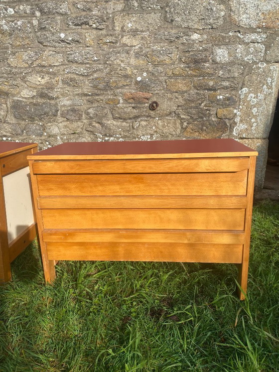 Image 1 of André Sornay (1902–2000) Coppia di cassettiere