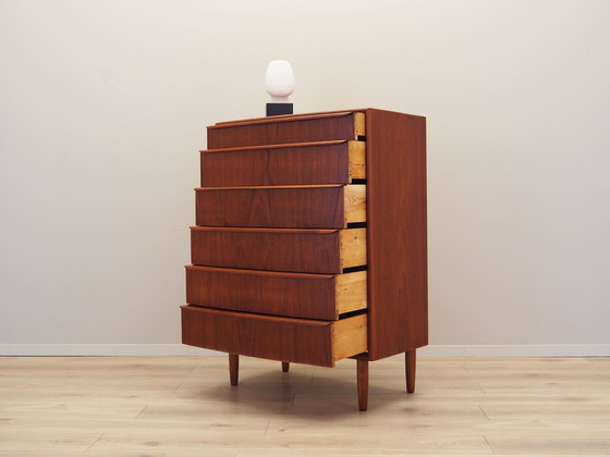 Image 1 of Commode en teck, Design danois, 1970S, Production : Danemark