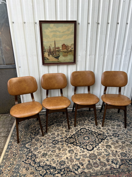 Vintage Danish design dining chairs