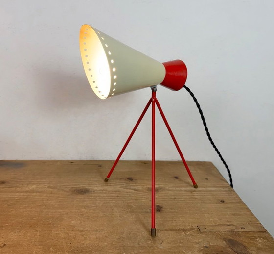 Image 1 of Lampe de table vintage du milieu du siècle par Josef Hůrka pour Napako, 1950s