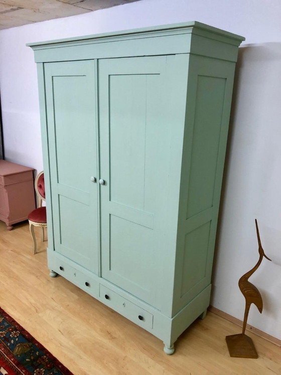Image 1 of Armadio in stile country shabby chic / Armadio Art Nouveau, armadio antico