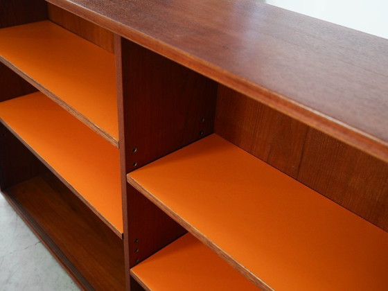 Image 1 of Teakhouten boekenkast, Duits ontwerp, jaren 70, vervaardigd door RT Möbel