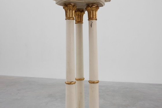 Image 1 of Franse 20e-eeuwse console in Lodewijk XV-stijl in hout