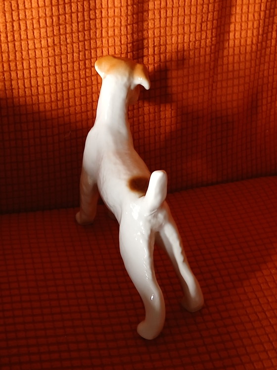 Image 1 of Figurine Fox Terrier Lomonosov