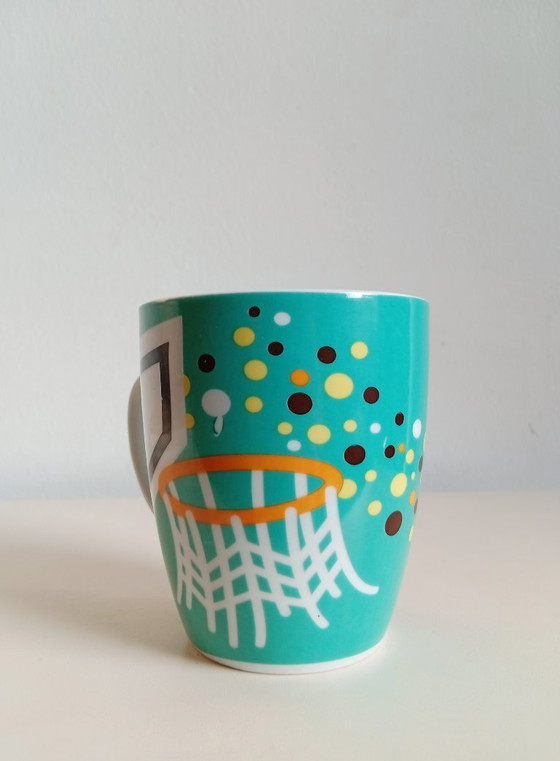 Image 1 of RITZENHOFF My Darling Basketball Becher limited Edition Designer Pietro Chiera Hommage an den NBA Sportler Lebron James