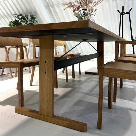 Image 1 of HAY PASSERELLE TABLE WITH 6 CHAIRS - 260x95cm