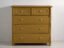 Large antique mustard chest of drawers (c.1920) #78 – Rustic (photo 32 of 40)
