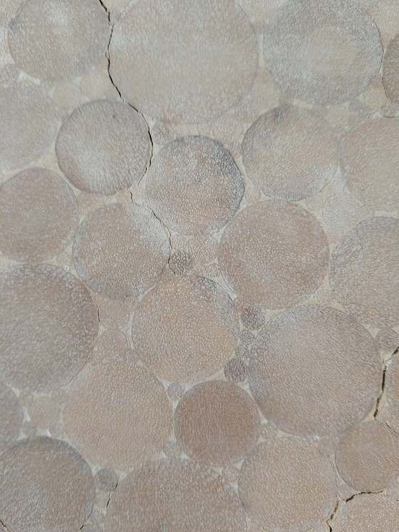 Image 1 of Mesa de ratán con forma de gavilla de trigo - McGuire