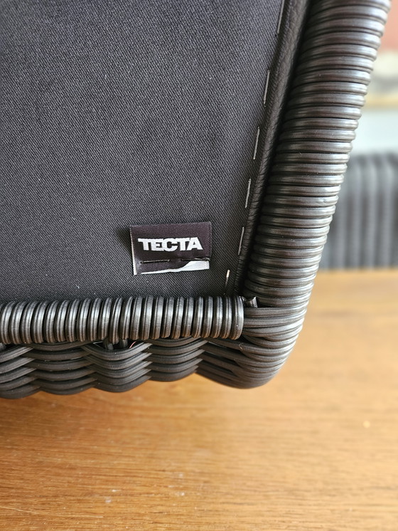 Image 1 of 4x Tecta B20 black with cushion