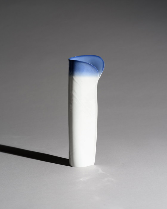 Image 1 of Johan van Loon x Rosenthal Studio-Line Glossy Paper Porcelain Vase Duo Maritime