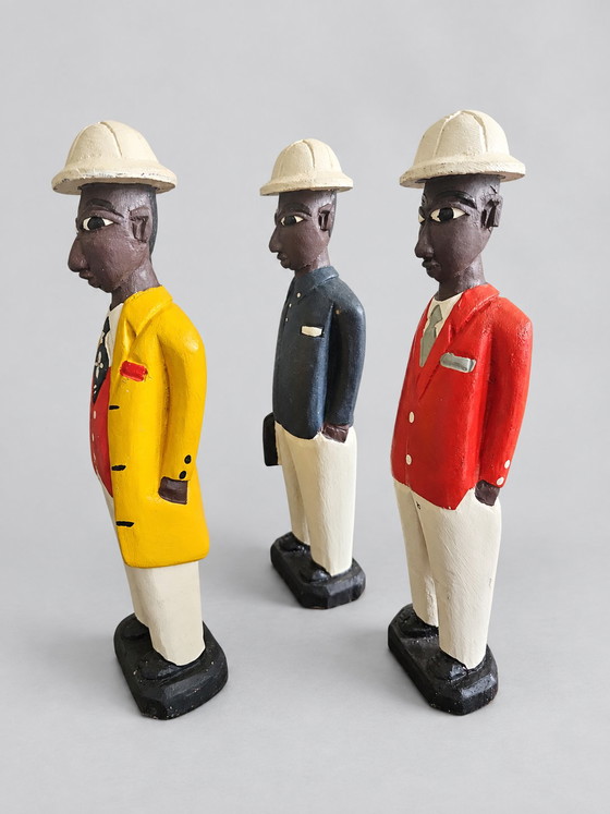 Statuetta Vintage Baoulé Colon – Sculture, Wood (photo 3 of 5)