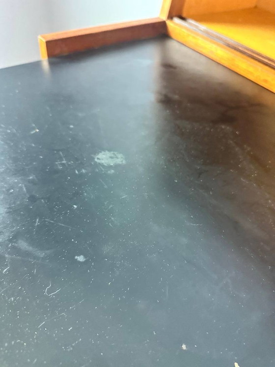 Image 1 of Early Edition: Wilhelm Renz Secretary WR 119 (1950s) – Cherrywood & Resopal